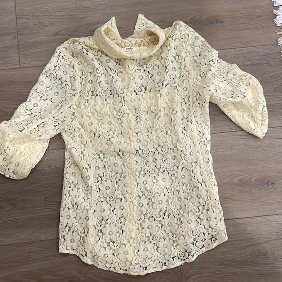 Dylan Lace Button Down - Picture 3 of 3